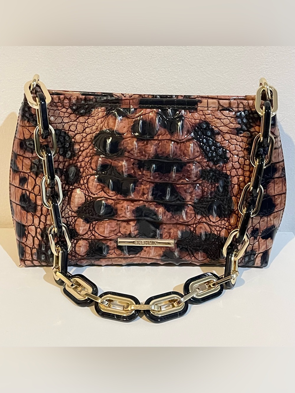 Brahmin Mod Lorelei Small Leather Chain Shoulder Bag - Picture 4 of 14